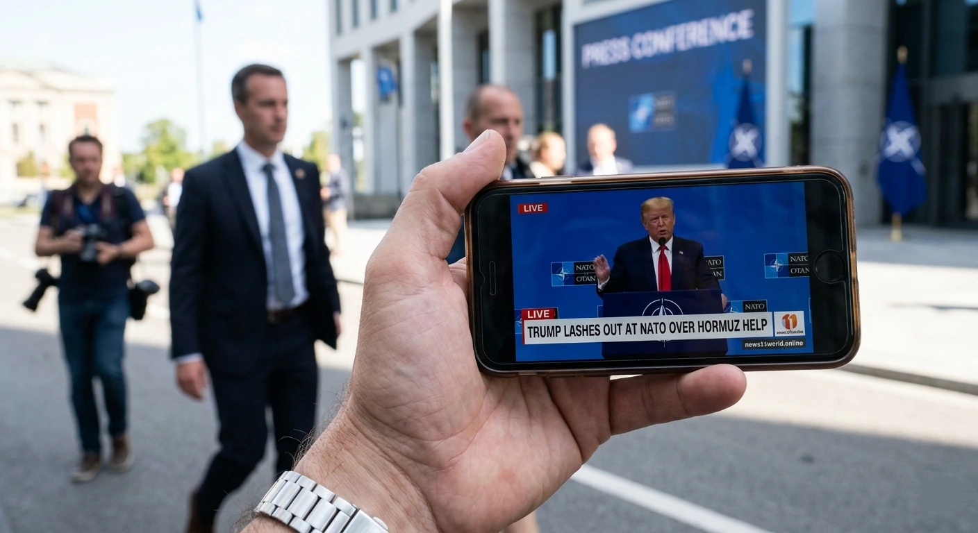 Trump lashes out at NATO: 1 major fury over Hormuz help